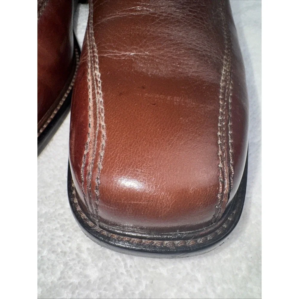 BOSTONIAN First Flex‎ Men's Brown Leather Slip On Loafer 22816 Size 10.5 M
